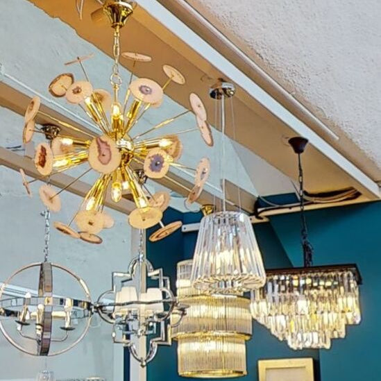 Orsina Kensington 3-Bulb Pendant Light – Chrome & Fluted Glass