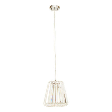 Orsina Kensington Townhouse Crystal Pendant Light – Chrome & Silver