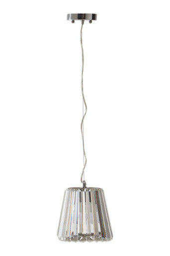 Orsina Kensington Townhouse Chrome and Crystal Pendant Light