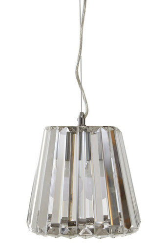 Orsina Kensington Townhouse Chrome and Crystal Pendant Light