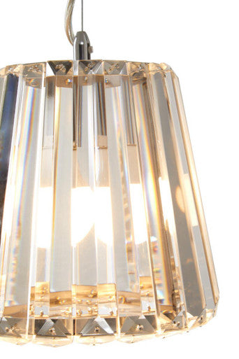 Orsina Kensington Townhouse Chrome and Crystal Pendant Light