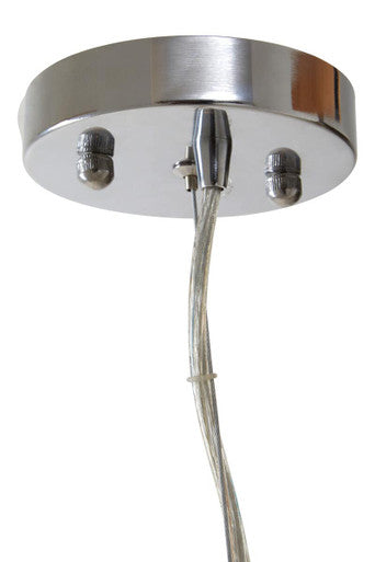 Orsina Kensington Townhouse Chrome and Crystal Pendant Light