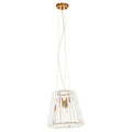 Orsina Kensington Townhouse 3-Bulb Bronze and Crystal Pendant Light