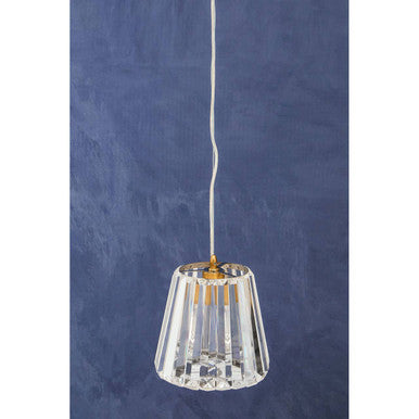 Orsina Kensington Townhouse 1 Bulb Pendant Light – Bronze Gold