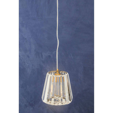 Orsina Kensington Townhouse 1 Bulb Pendant Light – Bronze Gold