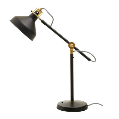 Orsina Newton Desk Lamp – Mid-Century Modern Adjustable Brass Task Light