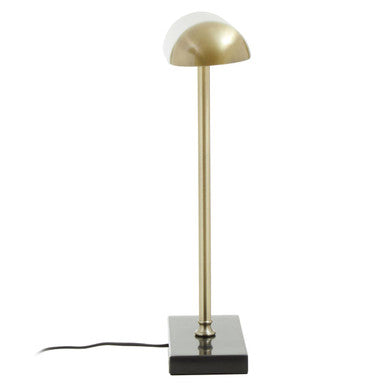 Orsina Newton Brass Desk Lamp | Black Marble Base Task Lighting