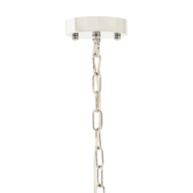 Orsina Karli Chrome Crystal Chandelier – Small Vertical Pendant Light