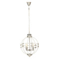 Orsina Karlo Orb Pendant Light – Clear Acrylic & Chrome Chandelier