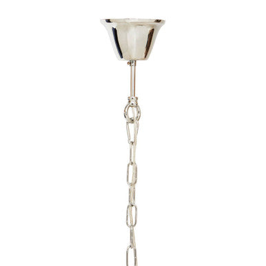 Orsina Karlo Orb Pendant Light – Clear Acrylic & Chrome Chandelier