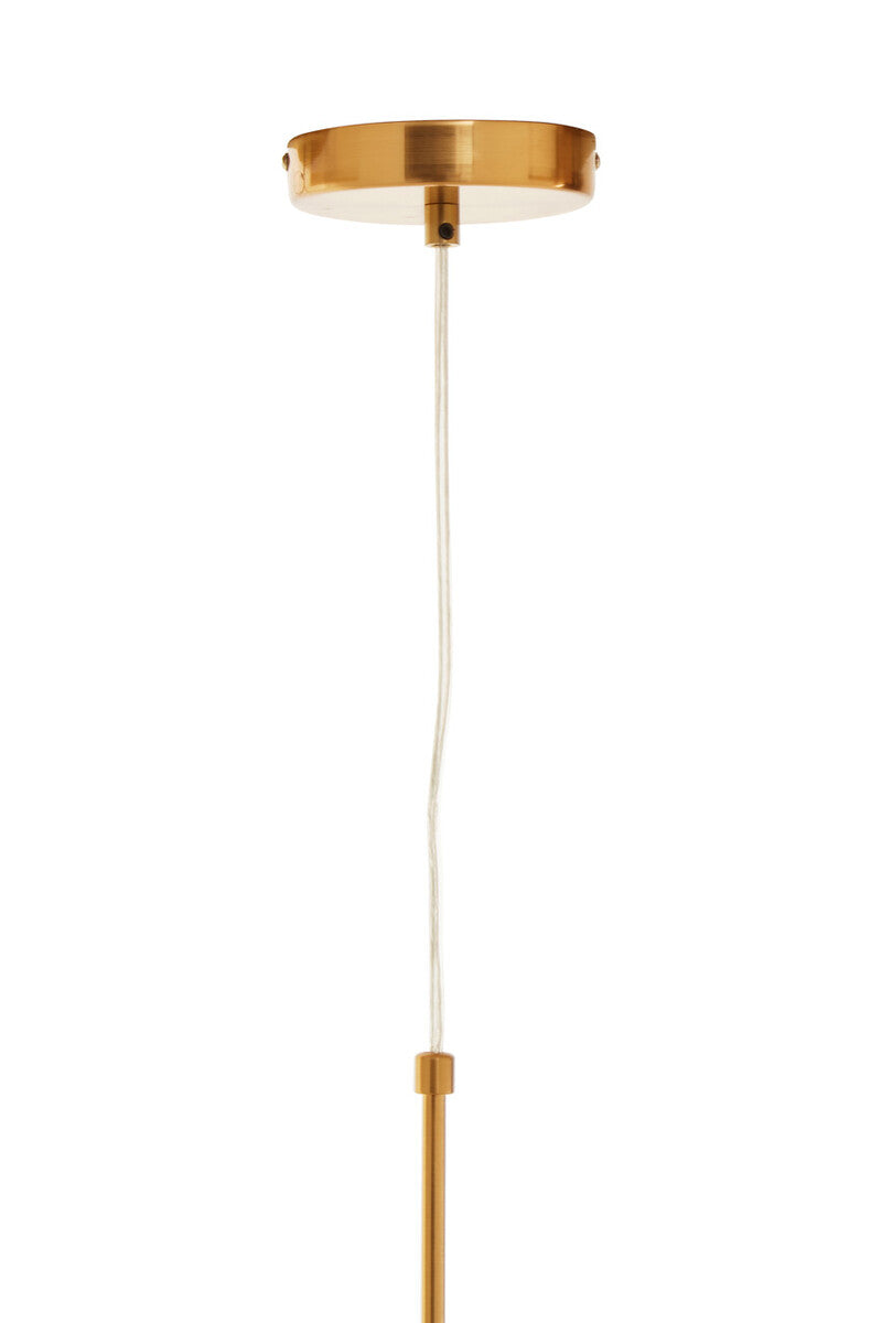 Orsina Trieste Rounded Pendant Light – Bronze & Champagne Glass