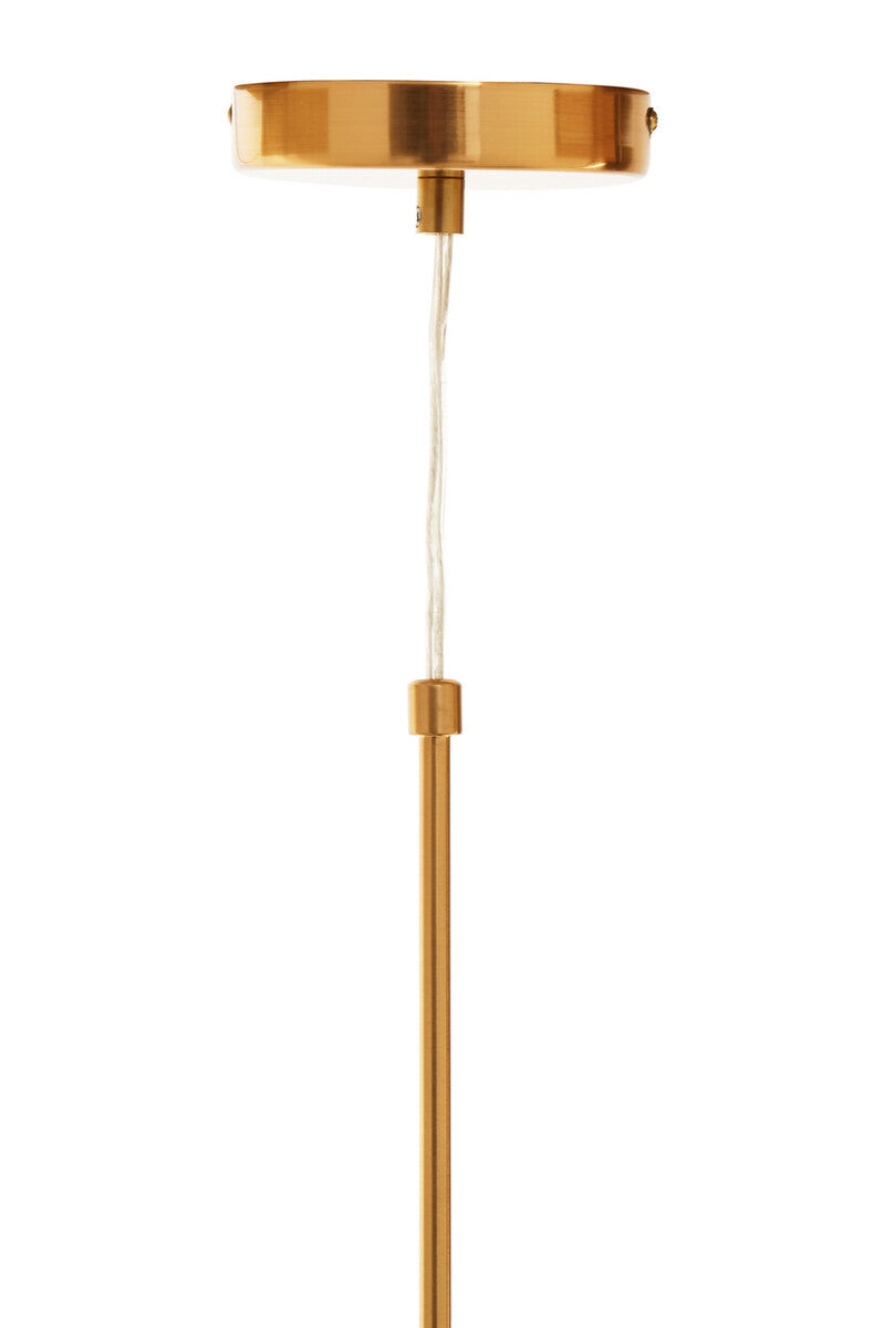 Orsina Trieste Bowl Pendant Light – Clear Glass & Bronze Dome Shade