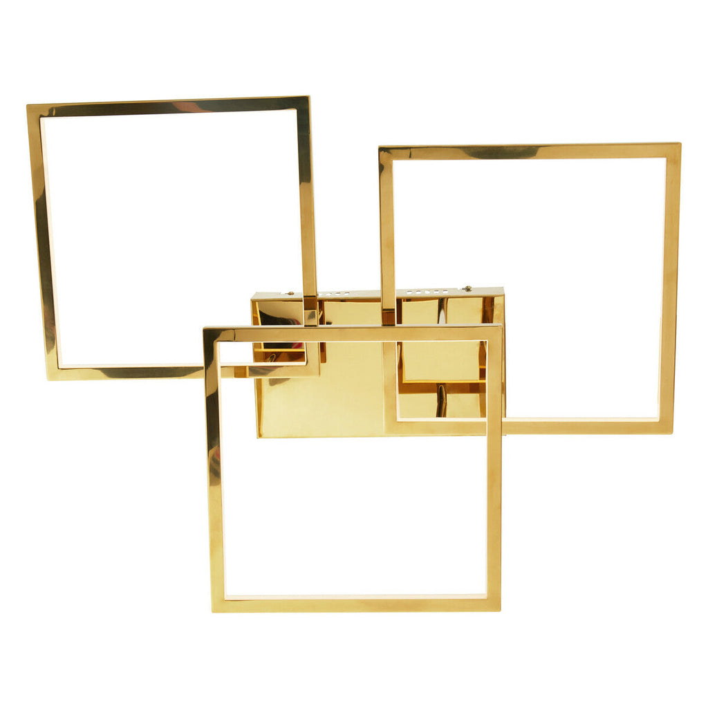 Orsina Trieste Three Square Ceiling Light | Modern Stainless Steel Fixture