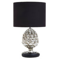 Orsina Artichoke Table Lamp – Silver Sculptural Boho Accent Light