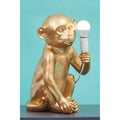 Orsina Monkey Table Lamp – Handcrafted Gold Finish Animal Decor