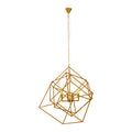 Orsina Kamara 4-Bulb Pendant Light – Minimalist Brass Finish Lighting