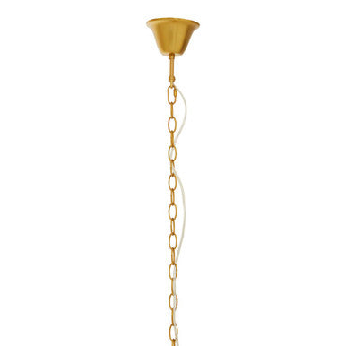 Orsina Kamara 4-Bulb Pendant Light – Minimalist Brass Finish Lighting