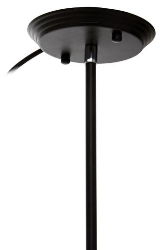 Orsina Abira 16-Arm Pendant Light – Black & Chrome Modern Chandelier