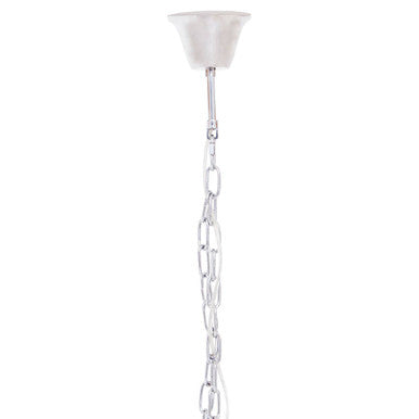 Orsina Babylon 8-Bulb Crystal Chandelier – Polished Chrome Finish
