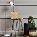 Orsina Newton White Marble and Gold Floor Lamp – Modern Luxury Lighting