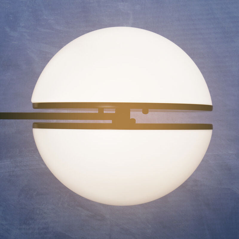 Orsina Abira Matt Black Ball Wall Light – Modern Geometric Sconce