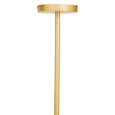 Orsina Abira Gold 8-Arm Pendant Light | Modern Bubble Glass Chandelier