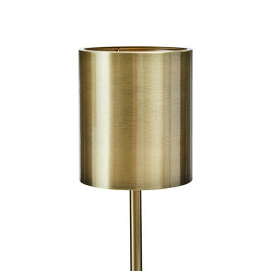 Orsina Palais Table Lamp – Brushed Brass with Black Marble Base