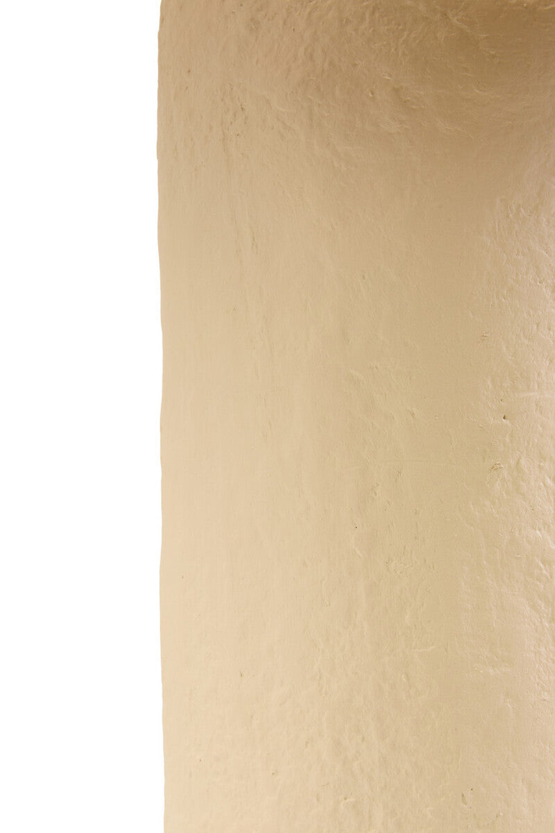 Orsina Carta Papier Mache Table Lamp with Natural Raffia Shade