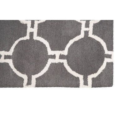 Orsina Bosie Kensington Grey & White Geometric Contemporary Area Rug