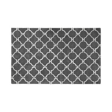 Orsina Bosie Kensington Townhouse Large Grey Hand Woven Rug
