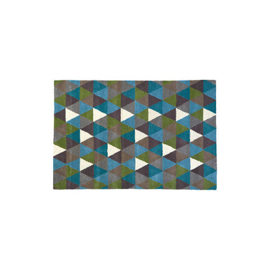 Orsina Bosie Oslo Multicoloured Small Rug – Diamond Pattern Accent Rug