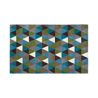 Orsina Oslo Multicoloured Large Rug – Geometric Diamond Pattern