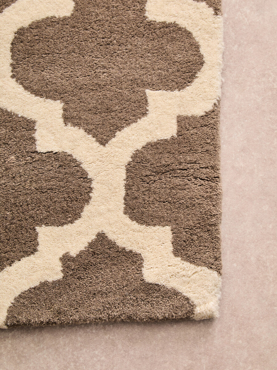Orsina Bosie Hampstead Hand-Tufted Rug – Brown and Natural Area Rug