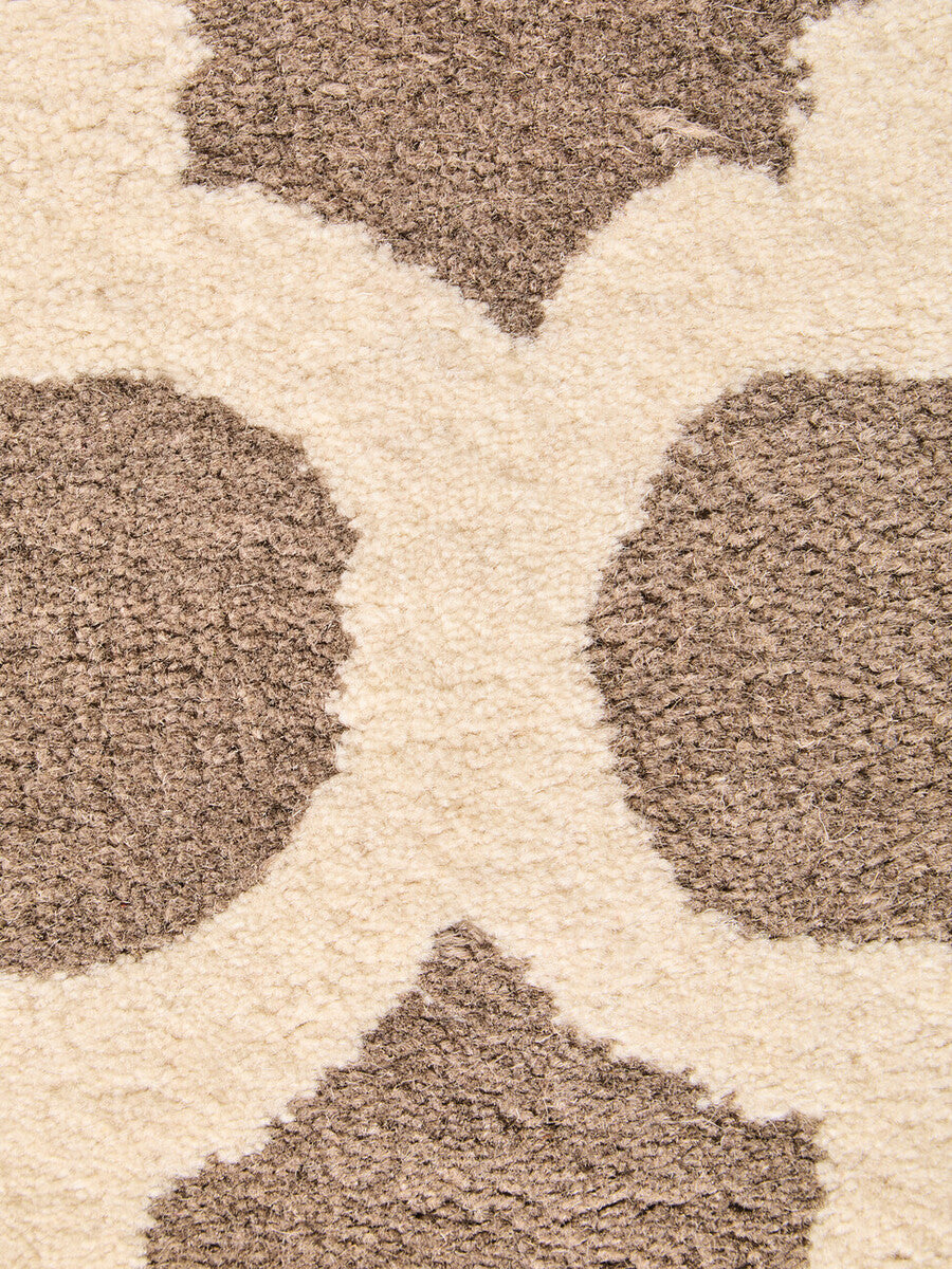 Orsina Bosie Hampstead Hand-Tufted Rug – Brown and Natural Area Rug