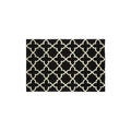 Orsina Bosie Hampstead Black and White Hand-Tufted Wool Rug