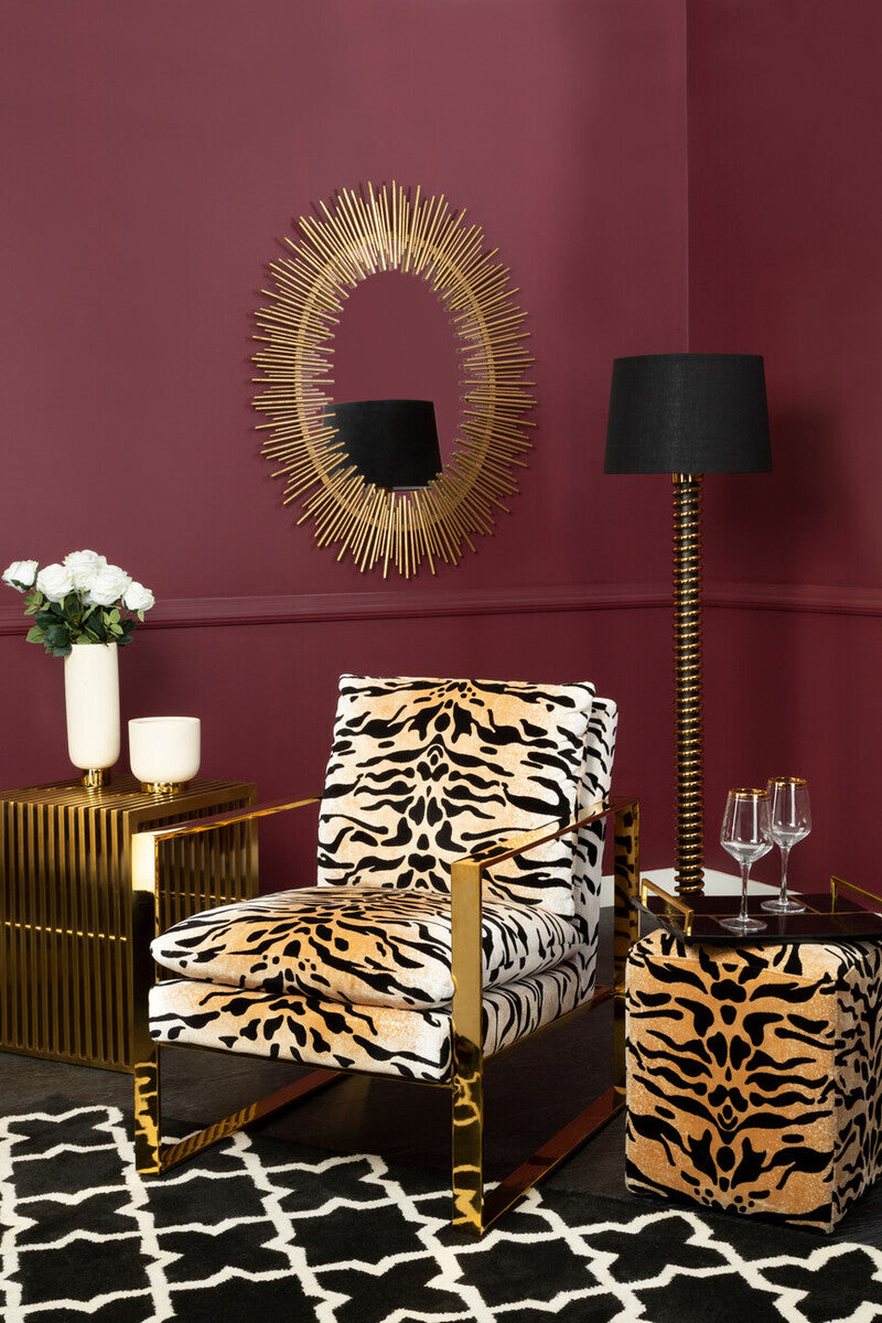 Orsina Bosie Hampstead Black and White Hand-Tufted Wool Rug
