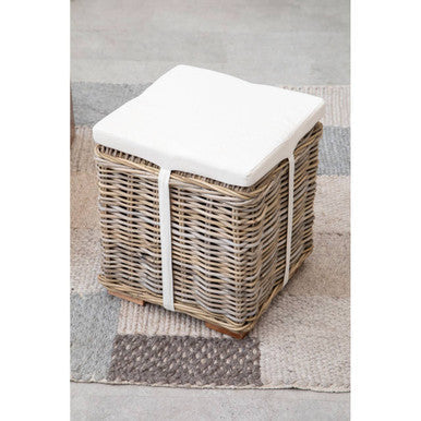 Orsina Bosie Jango Large Grid Rug – Grey and Ivory Modern Area Rug