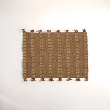 Orsina Bosie Jango Small Striped Hemp Rug – Durable Entryway Decor