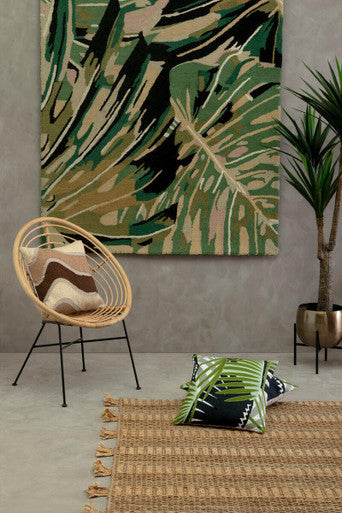 Orsina Bosie Jango Small Striped Hemp Rug – Durable Entryway Decor