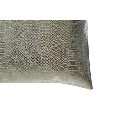 Orsina Kensington Silver Snake Effect Cushion – Luxury Throw Pillow