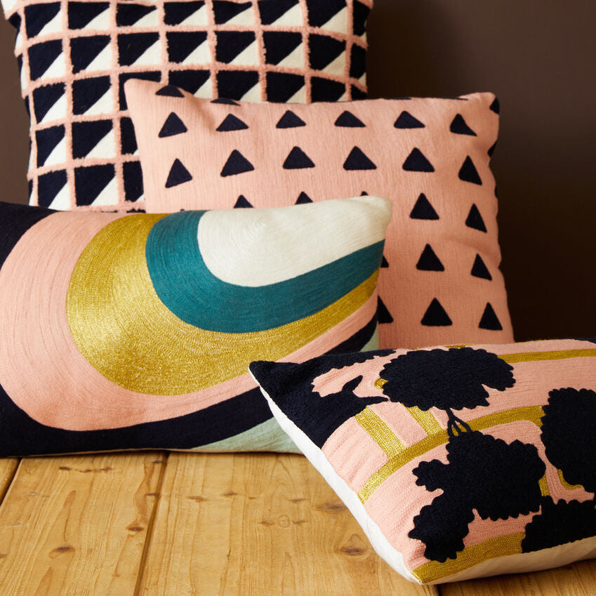 Orsina Bosie Ozella Floral Design Cushion | Decorative Accent Pillow