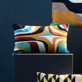 Orsina Bosie Ozella Abstract Design Cushion – Modern Decorative Pillow