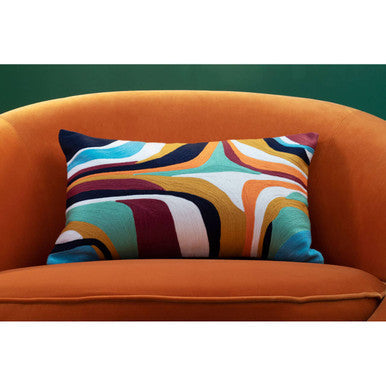 Orsina Bosie Ozella Abstract Design Cushion – Modern Decorative Pillow