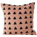 Orsina Bosie Ozella Pink & Navy Square Embroidered Decorative Cushion