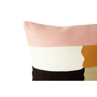 Orsina Bosie Ozella Patchwork Cushion – Modern Decorative Square Pillow