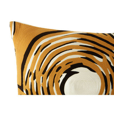 Orsina Bosie Ozella Circular Design Embroidered Decorative Cushion