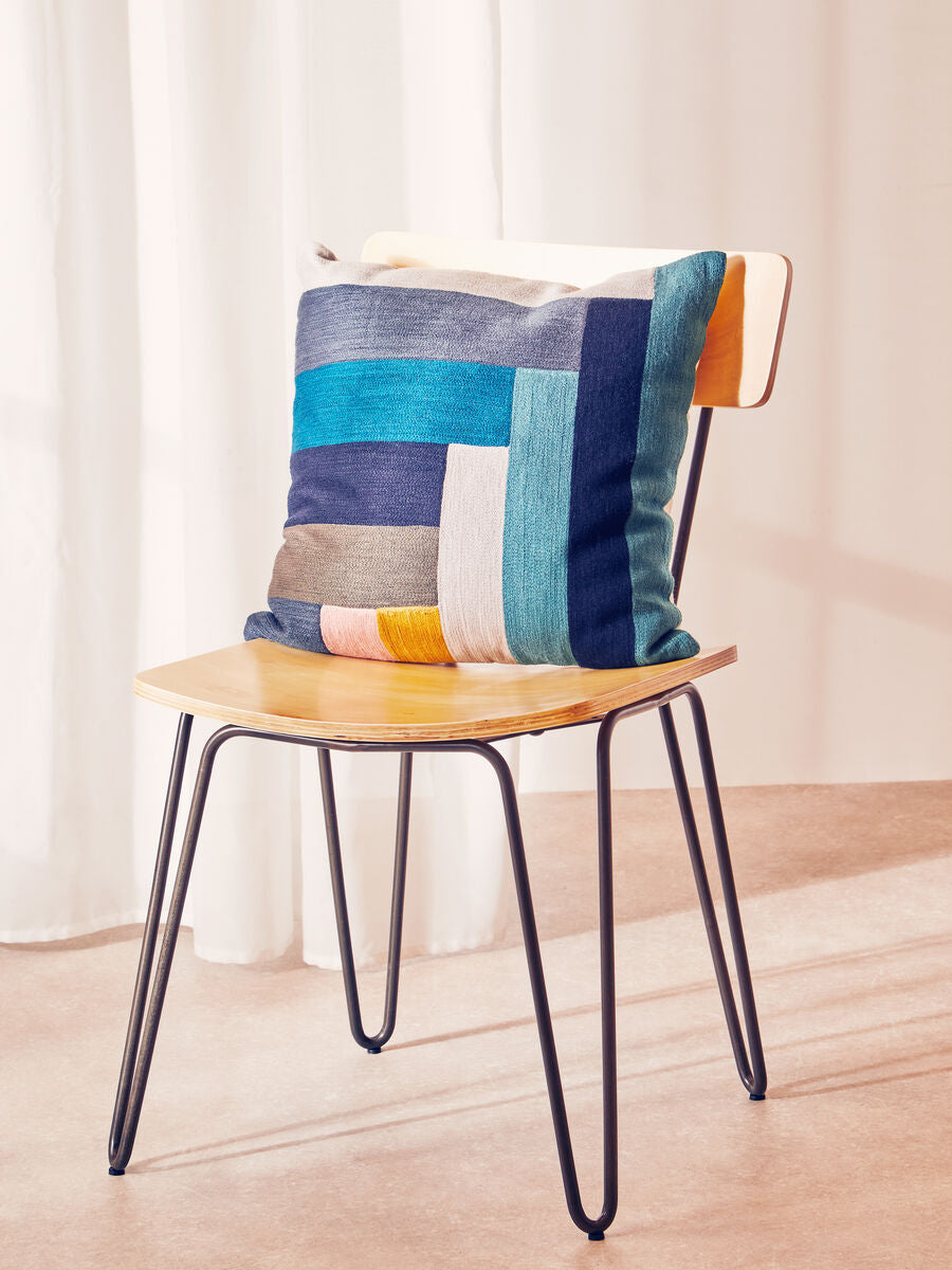 Orsina Bosie Ozella Assorted Stripe Cushion – Modern Accent Pillow