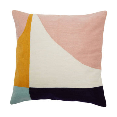 Orsina Bosie Ozella Abstract Cushion – Modern Artistic Throw Pillow