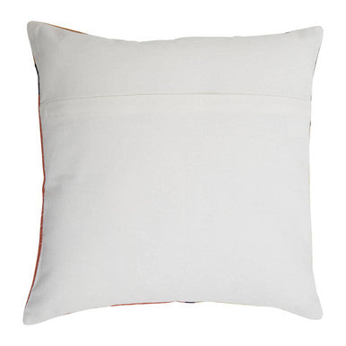 Orsina Ozella Abstract Multi-Coloured Embroidered Cotton Cushion