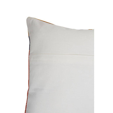 Orsina Ozella Abstract Multi-Coloured Embroidered Cotton Cushion